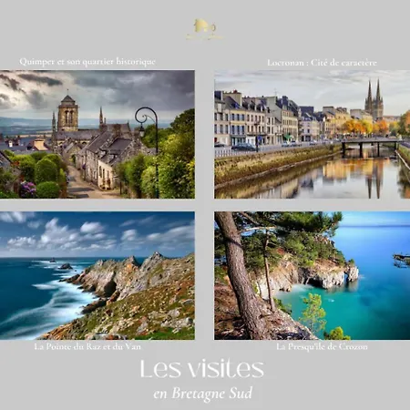 Villa Sublime 5 Etoiles Konk-kerne 8 Personnes, 100m De La A Finistere Sud Bretagne Concarneau